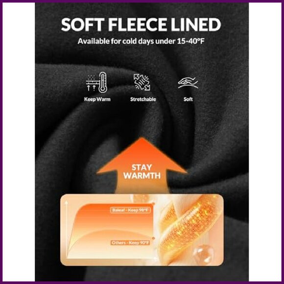 Fleece Lined Flare Yoga Pants Winter Thermal Bootcut Leggings Warm - Picture 5 of 8